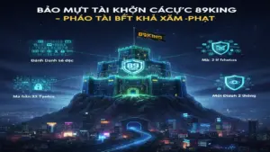 Bảo mật tài khoản cá cược 89King