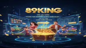 Cách nhận hoàn trả mỗi ngày 89King
