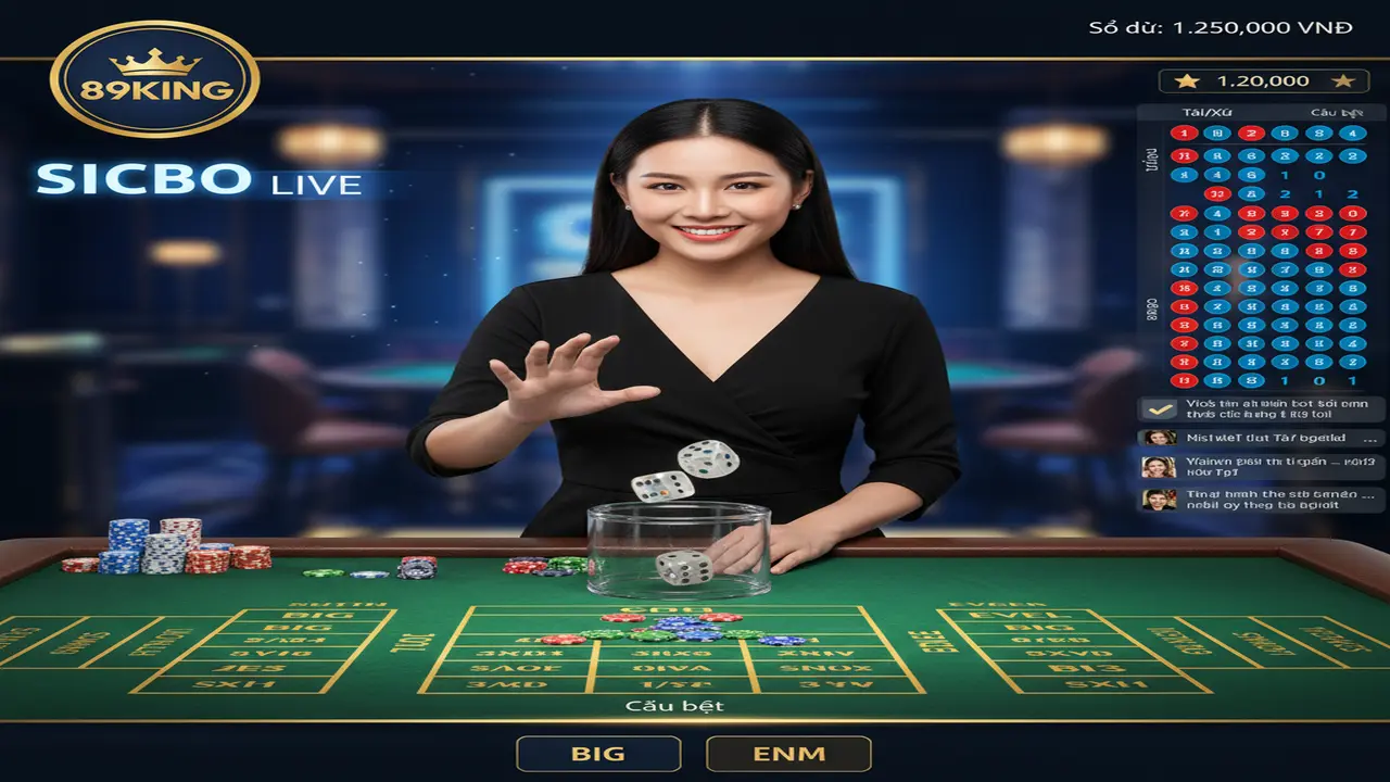 Kinh nghiệm chơi Sicbo Live 89King