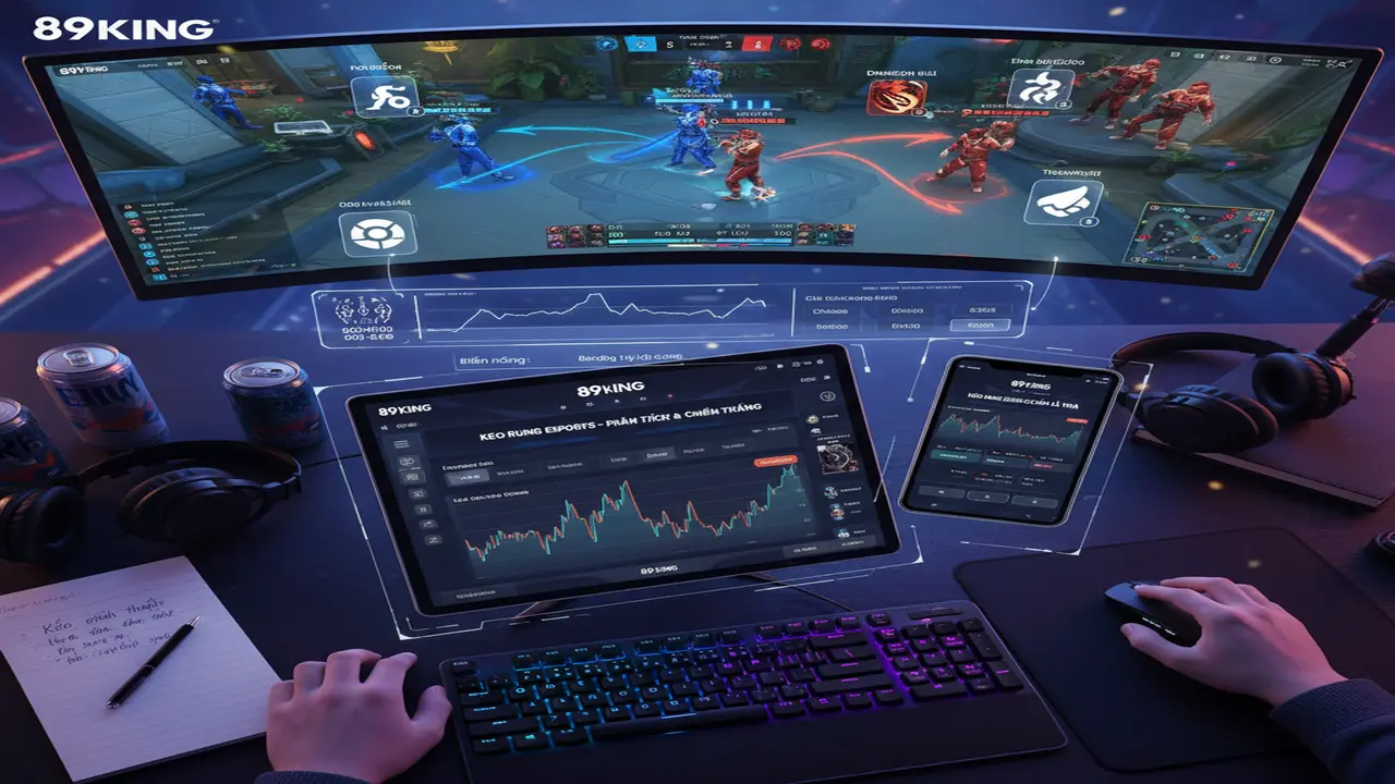 Phân tích kèo rung Esports 89King