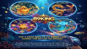 Khám Phá Top 5 Sảnh Bắn Cá Đổi Thưởng 89King Hấp Dẫn Nhất